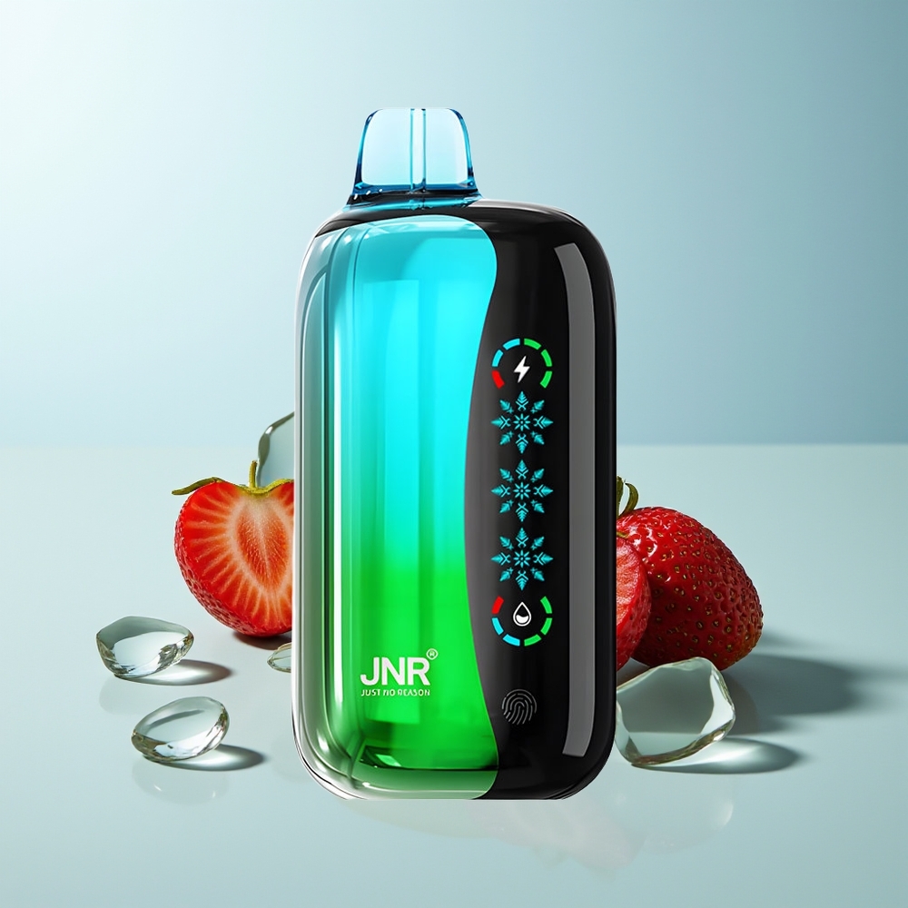 JNR Flex Ice 21000 Пуфове Диспосабул Вейп Ягода Киви Регулируем Лед Двойна Мрежа 26ml Type-C 1000mAh
