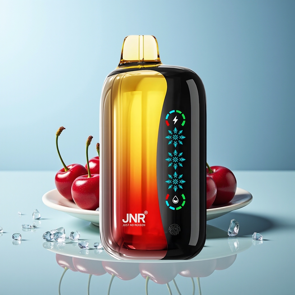 JNR Flex Ice 21000 Пуфове Дишаем Вейп Черешова Кола Настроима Ледена