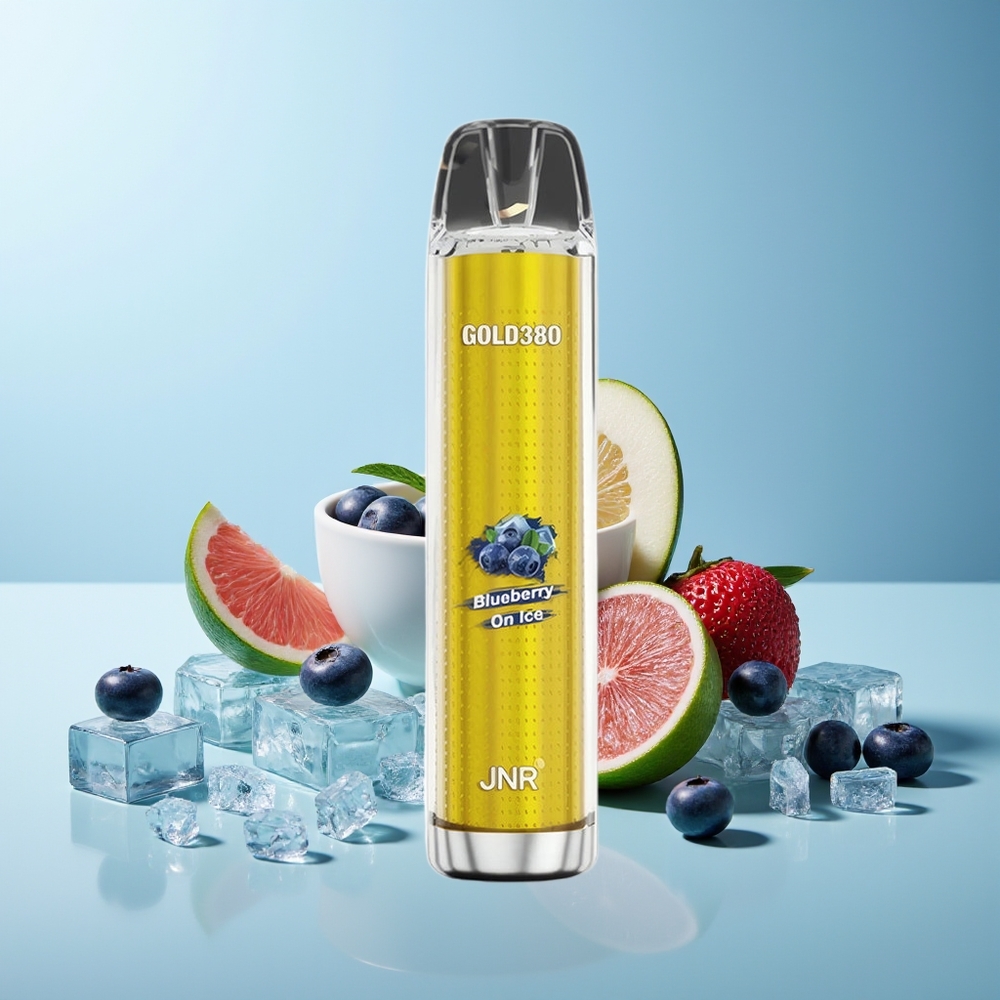 JNR Glod380 6000 Пуфове Диспозейбъл Вейп Боровинка На Лед 1500mAh 1.0ohm 13ml
