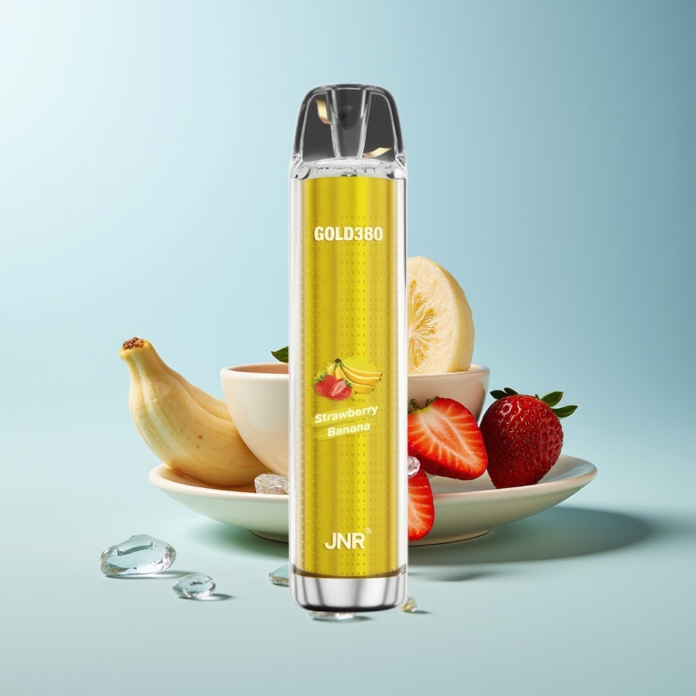 JNR Glod380 6000 Пуфове Диспосъбъл Вейп Ягода Банан 1500mAh 1.0ohm 13ml