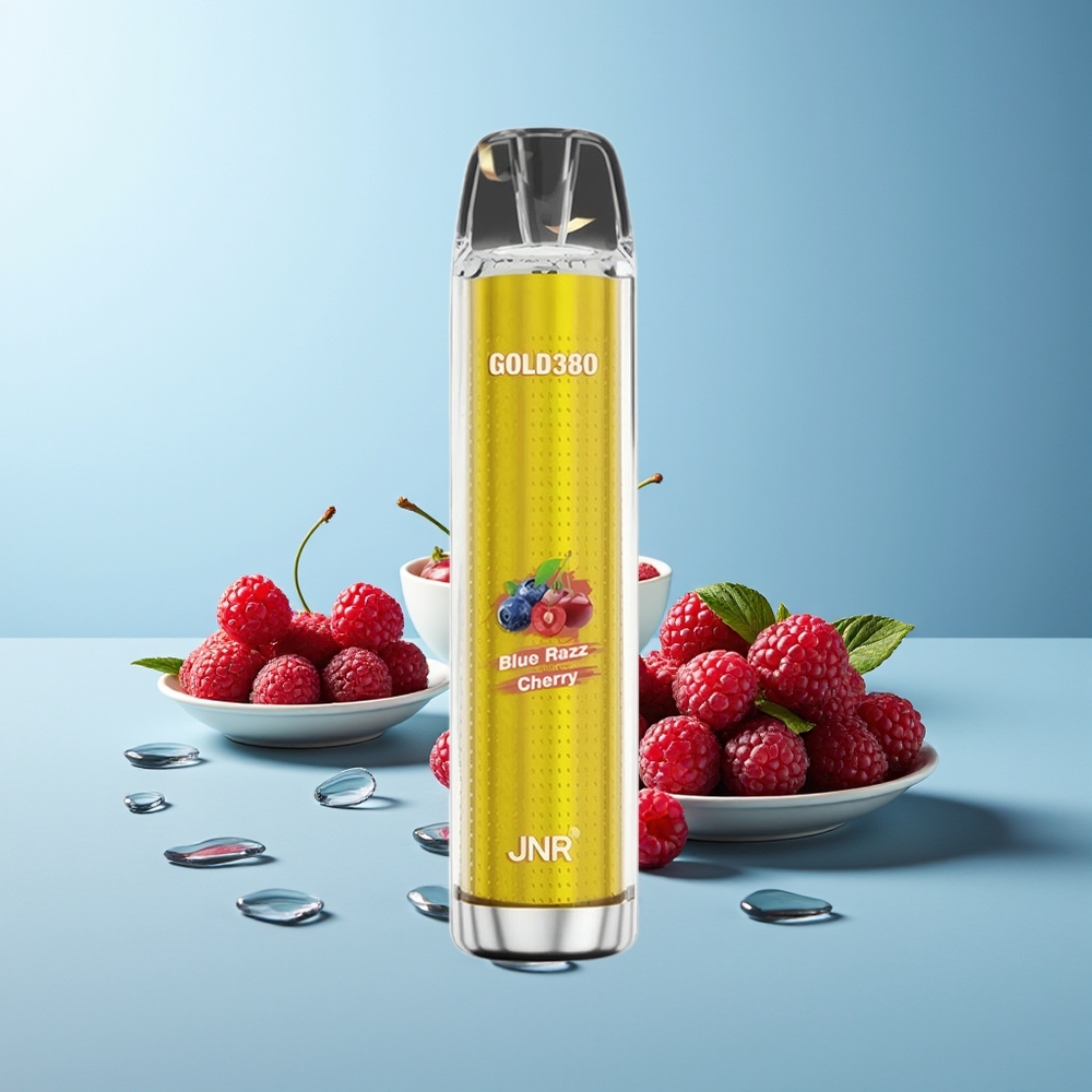 JNR Glod380 6000 Пуфове Синьо Малина Череша 1500mAh 1.0ohm Mesh 13ml