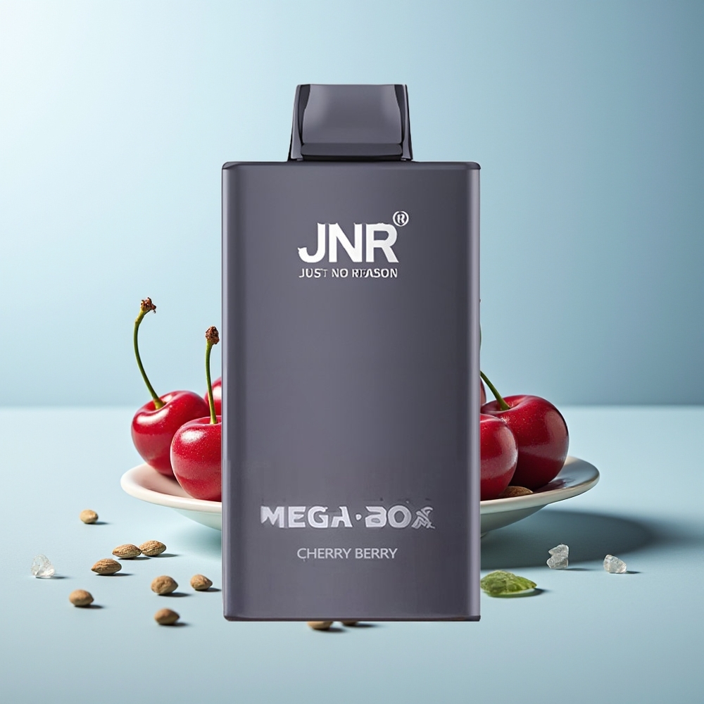 JNR Mega Box 25000 Вдишвания Череша-Боровинка 30ml 850mAh Dual Mesh Coil Type-C