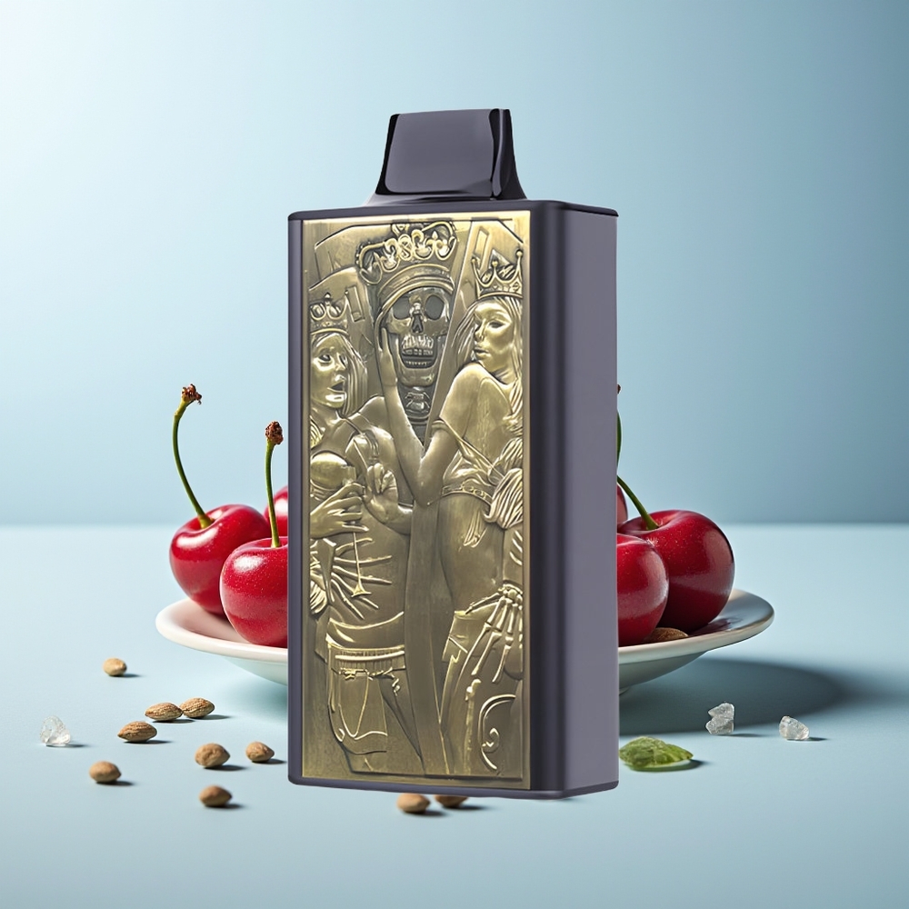 JNR Mega Box 25000 Вдишвания Череша-Боровинка 30ml 850mAh Dual Mesh Coil Type-C