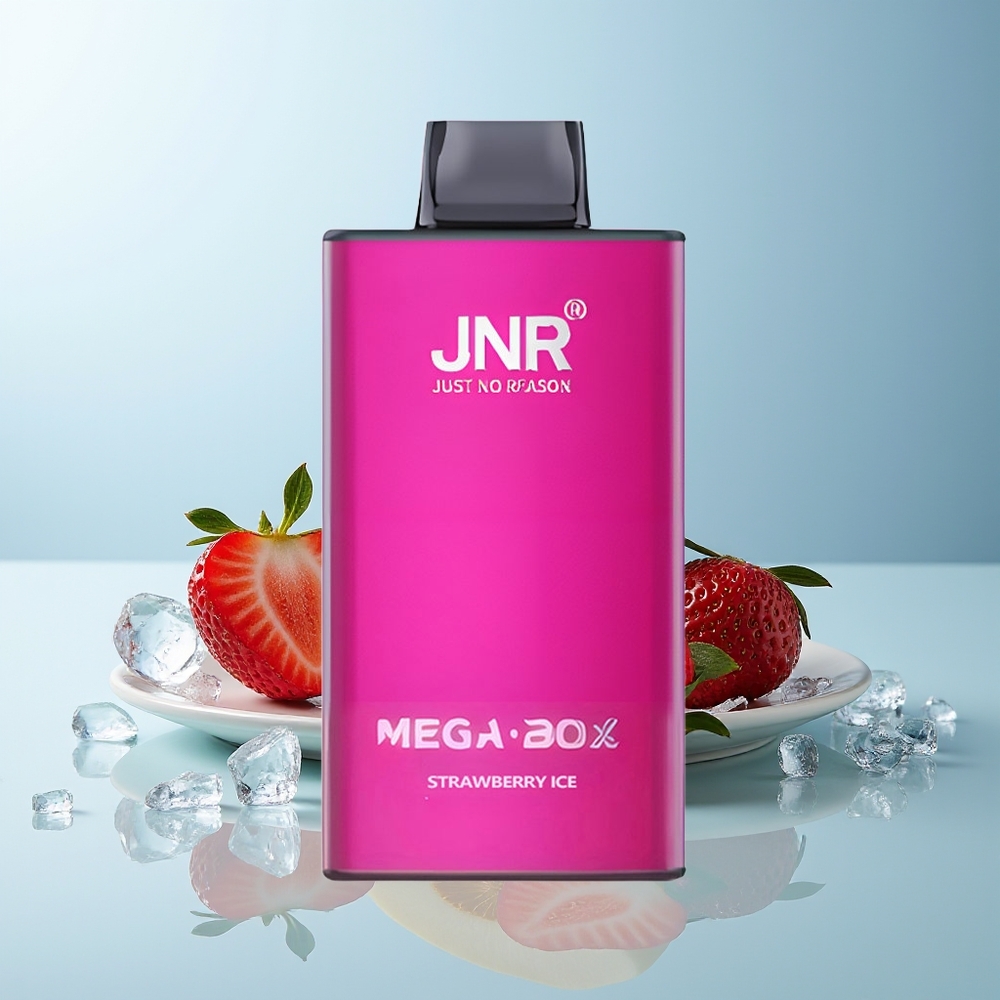 JNR Mega Box 25000 Пуфове Диспосабл Вейп Ягодов Лед 30ml 850mAh Dual Mesh Dual Core Type-C