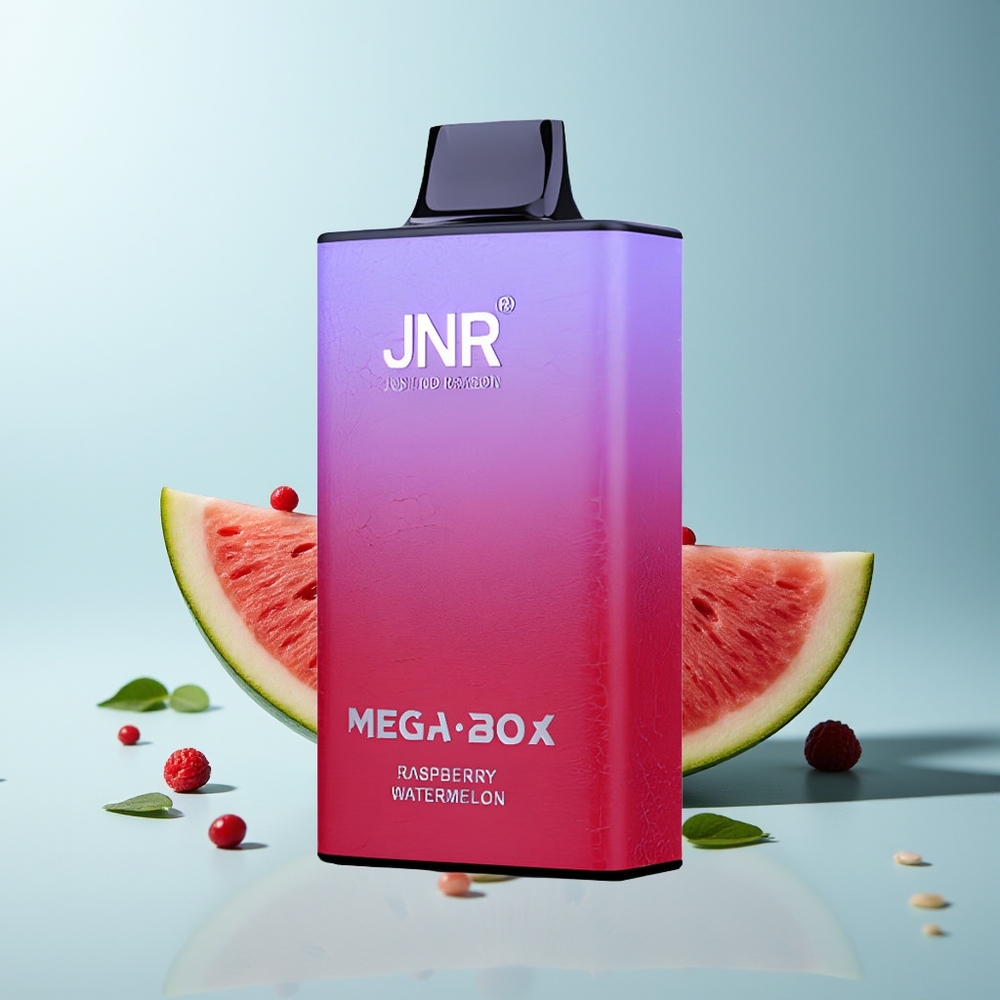 JNR Mega Box 25000 Пуфове Малина Диня Dual Mesh Coil 30ml 850mAh Type-C