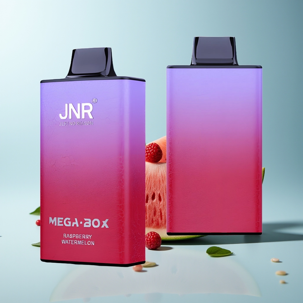 JNR Mega Box 25000 Пуфове Малина Диня Dual Mesh Coil 30ml 850mAh Type-C