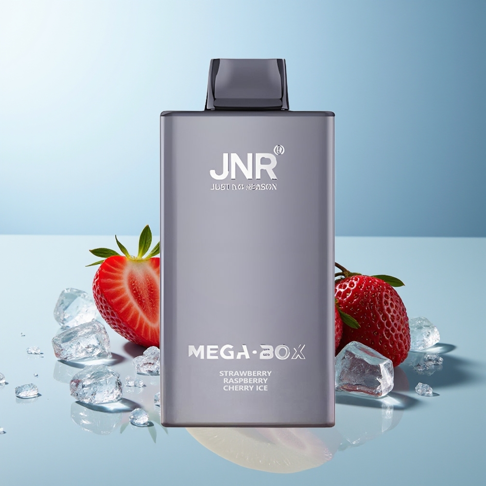JNR Mega Box 25000 Пуфове Диспосабул Вейп Ягода Малина Череша Лед