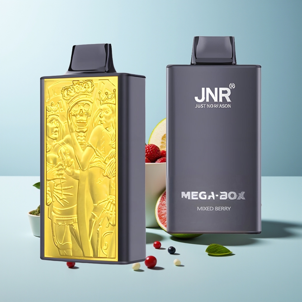 JNR Mega Box 25000 Пуфа Едноразово Vape Смесени Ягоди 30ml Dual Mesh Dual Core Type-C