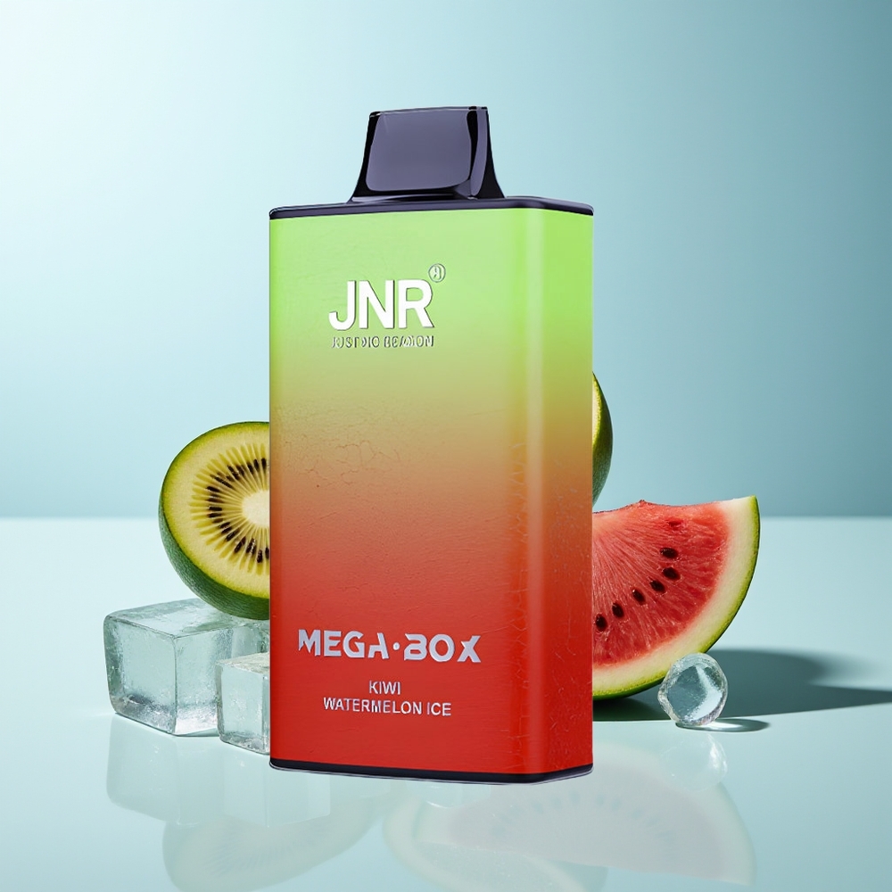 JNR Mega Box 25000 Пуфове Диспозейбъл Vape Киви Диня Лед