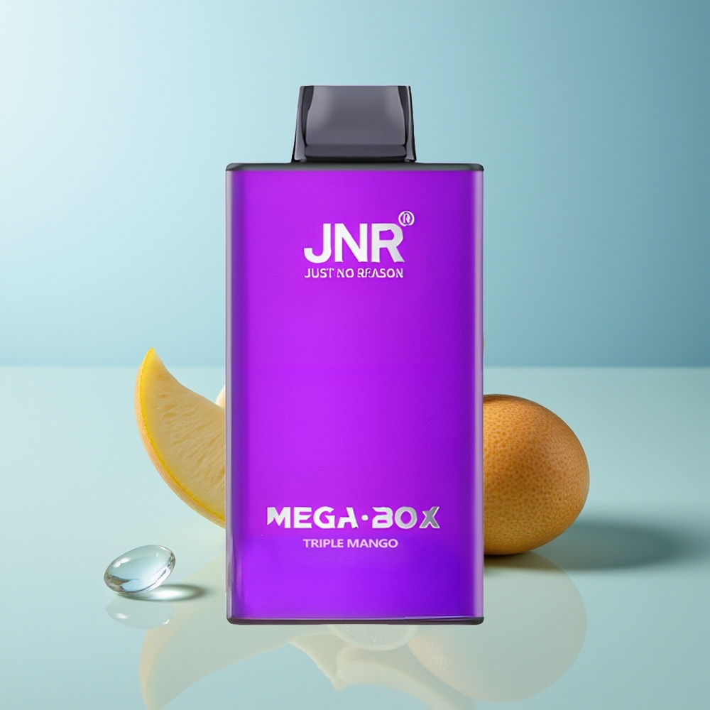 JNR Mega Box 25000 Пуфсa Двойна Манго Бързо Зареждане Dual Mesh Coil