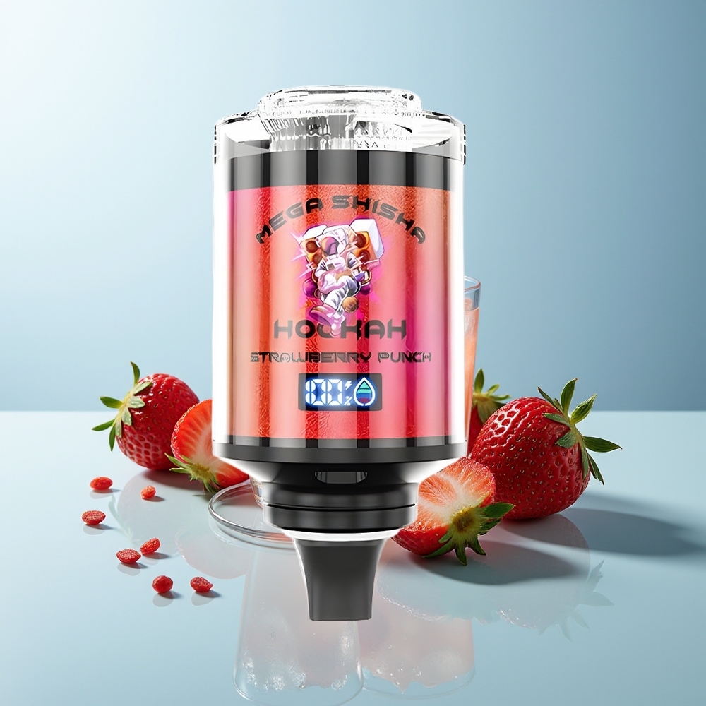 JNR Mega Shisha Hookah 100K 70.2mm 60ml 2200mAh Ягодов Удар