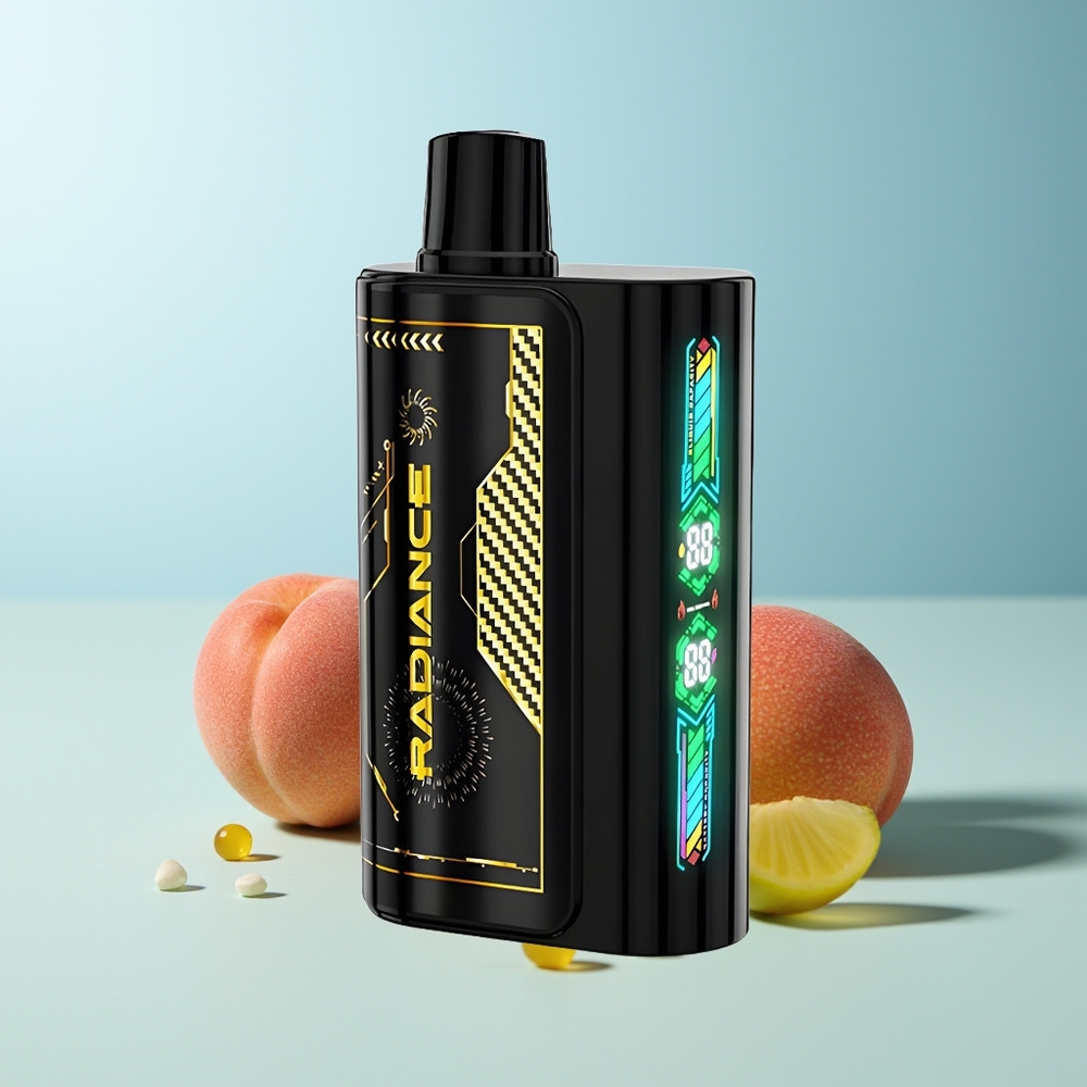 JNR Radiance 31000 Въздушни залъци Диспоузебъл Вейп Праскова Манго Ананас