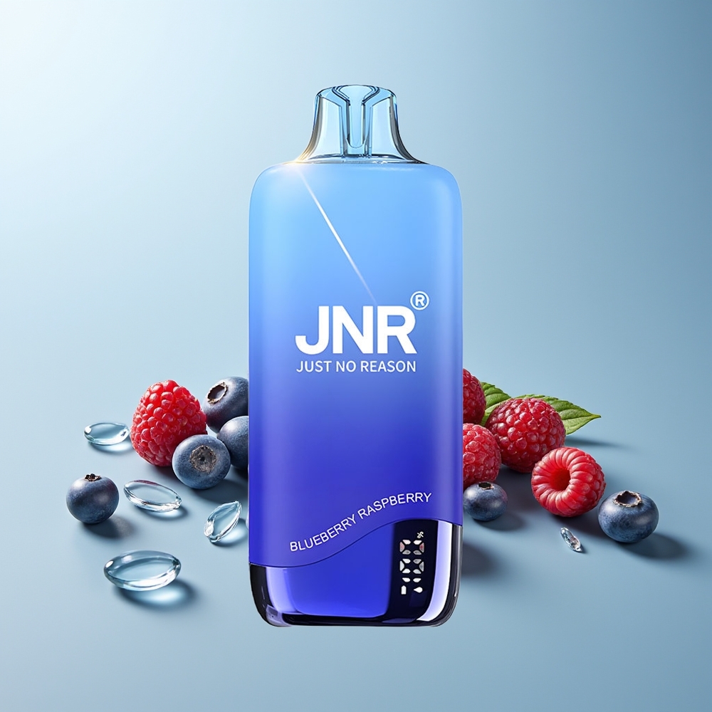 JNR Rainbow 10500 Пуфове Диспозейбъл Вейп Боровинка Малина 600mAh 0.8ohm Mesh 18ml USB-C