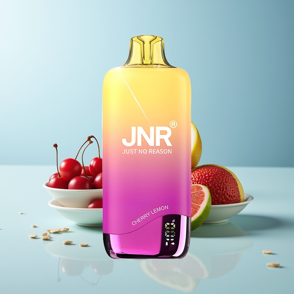 JNR Rainbow 10500 Пуфове Диспосабил Вейп Череша Лимон 600mAh 18ml Mesh