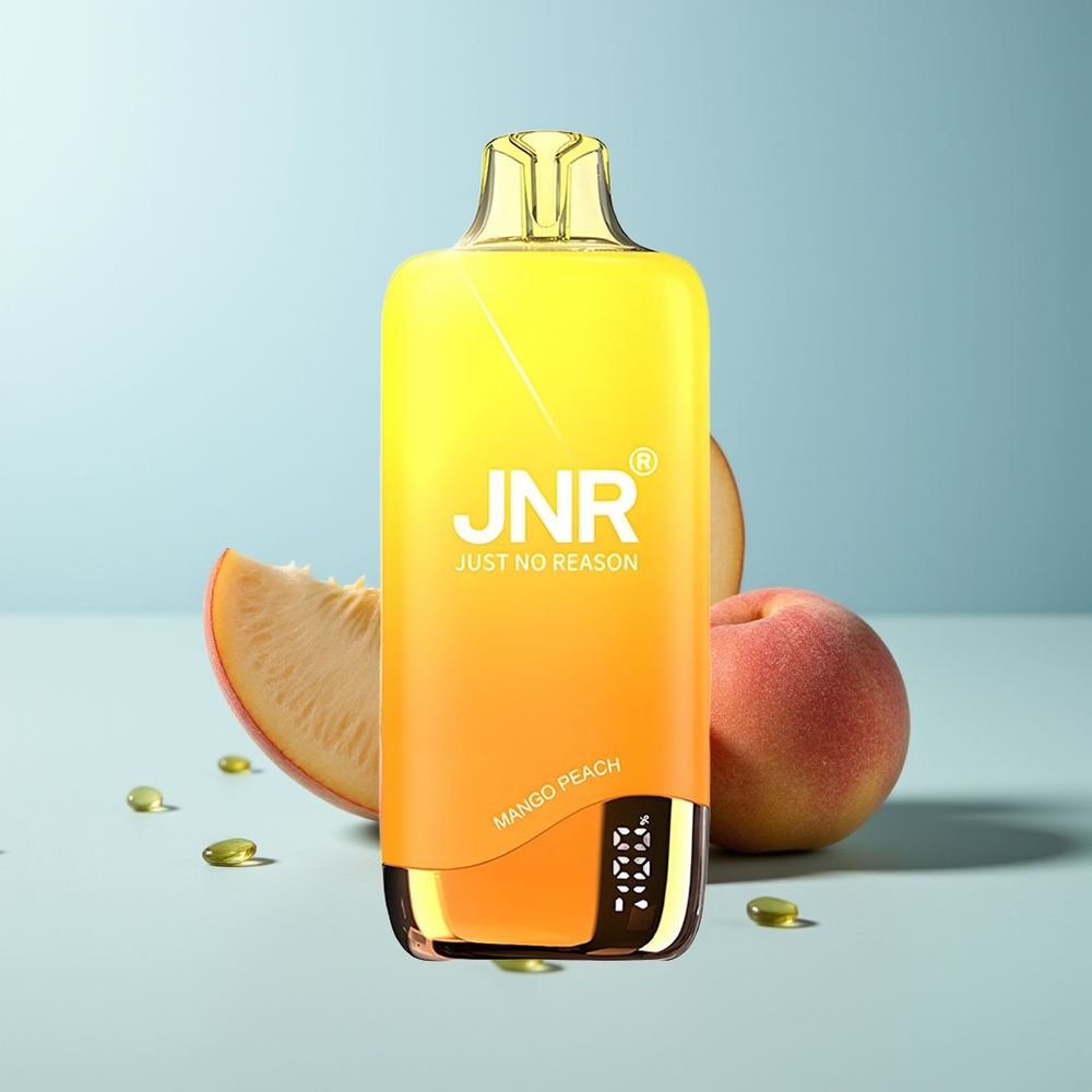 JNR Rainbow 10500 Пуфове Диспосабл Вейп Манго Праскова 600mAh 18ml USB-C 0.8ohm Mesh