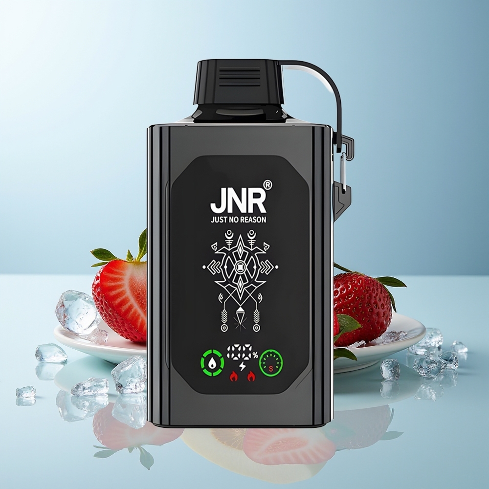 JNR Shisha Hookah Box 20500 Пуфове Двойна Мрежова Намотка и Двойно Ядро с HD Дисплей 1000mAh