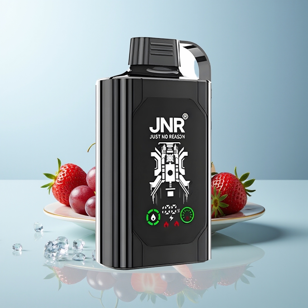 JNR Shisha Hookah Box 20500 Puffs Ягода Грозде с HD Display 1000mAh Батерия 25ml E-течност