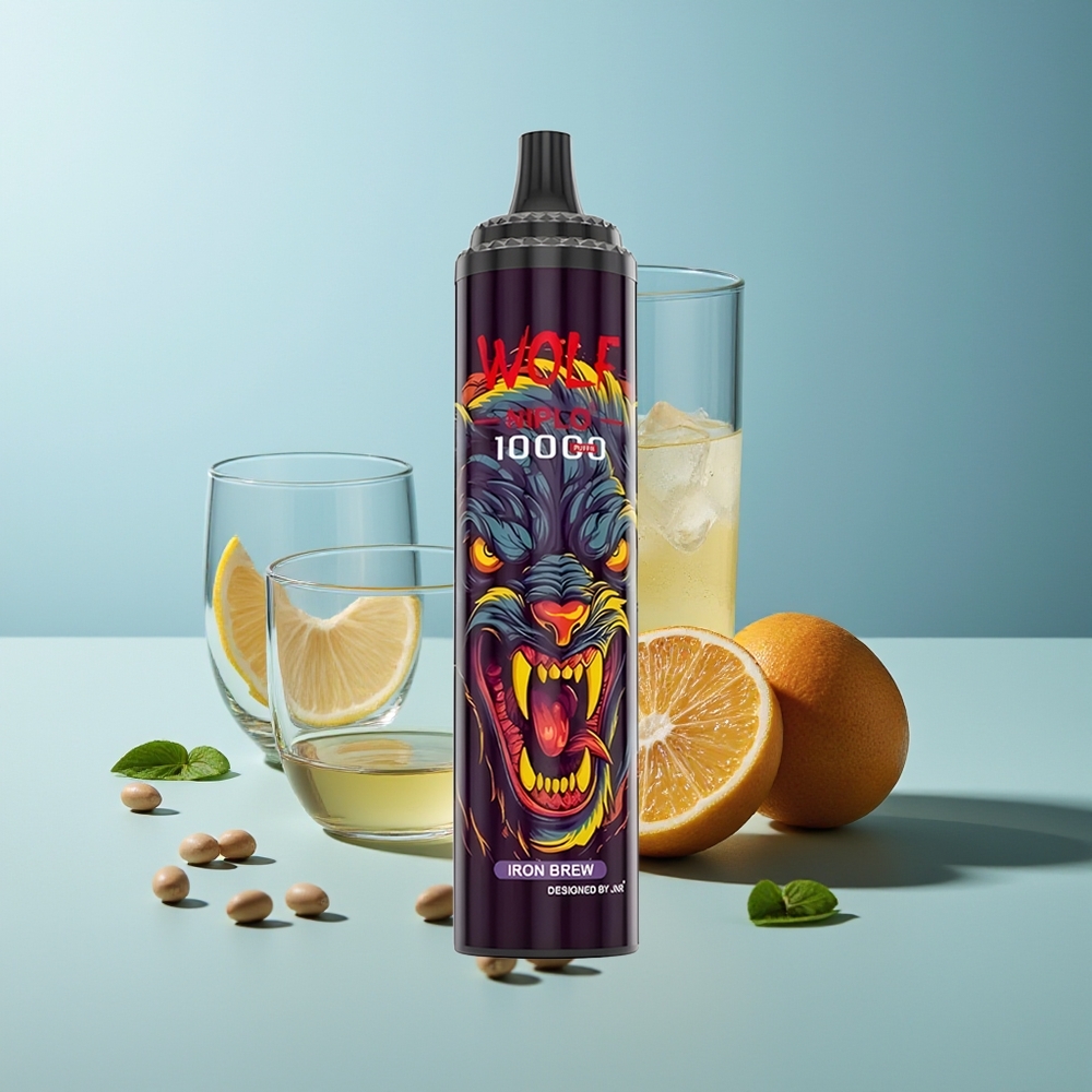 JNR Wolf Niplo 10000 Вдишвания Желязна Бира Мрежов 1.0 Ohm 650mAh 20ml Type-C