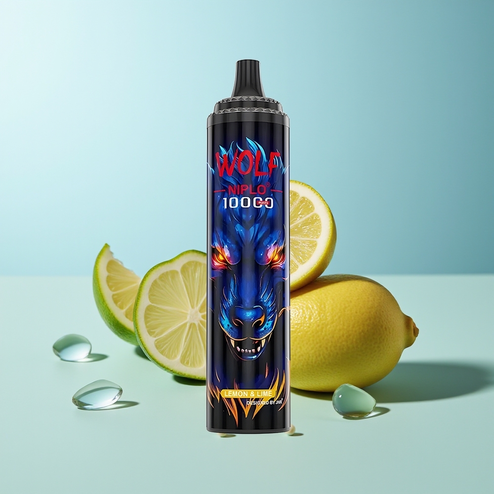 JNR Wolf Niplo 10000 Пуфове Лимон & Лайм 1.0 Ohm Mesh 650mAh 20ml Type-C