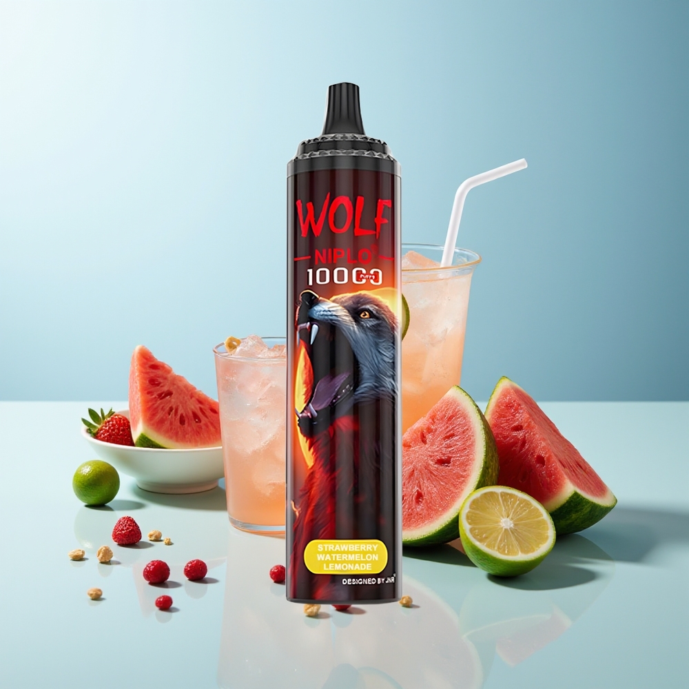 JNR Wolf Niplo 10000 Пуфа Ягода Диня Лимонада 1.0 Ohm Mesh 650mAh 20ml Type-C