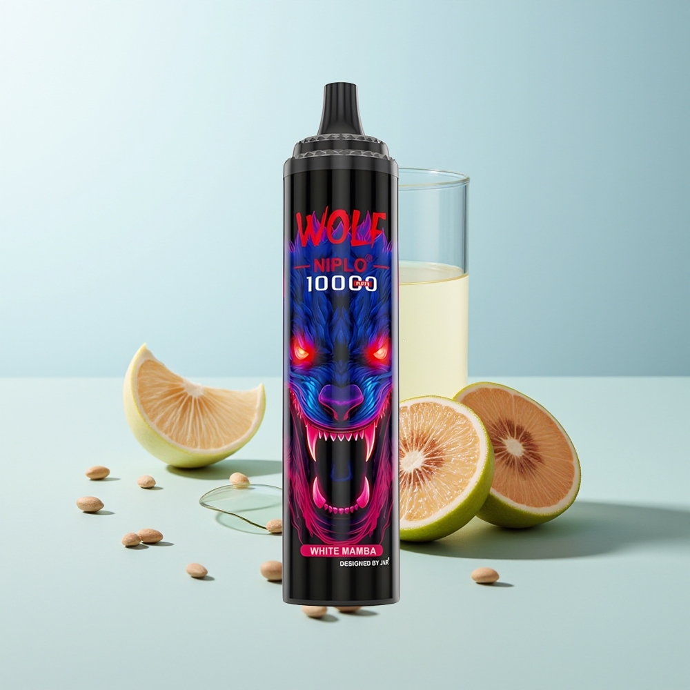 JNR Wolf Niplo 10000 Пуфове Бяла Мамба 1.0 Ohm Mesh 650mAh 20ml Type-C