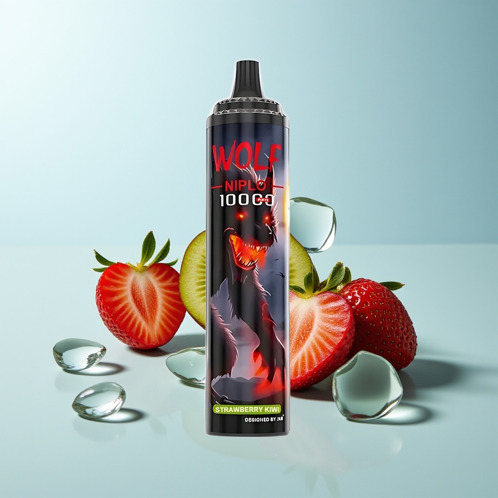JNR Wolf Niplo 10000 Пуфове Ягода Киви Mesh 1.0 Ohm 650mAh 20ml Type-C