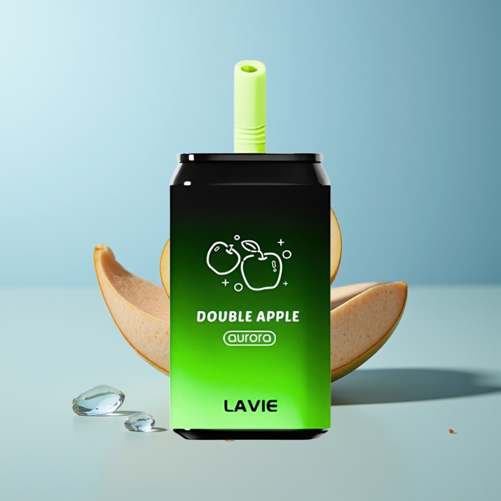 LAVIE Аврора 11000 Пуфове Двойна Ябълка Rechargeable 650mAh 22ML Type C
