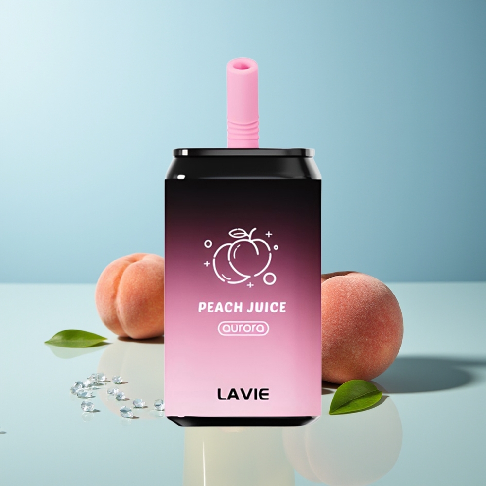LAVIE Aurora 11000 Пуфове Прасковов Сок 0%/2%/5% Никотин 22ML 650mAh Type C
