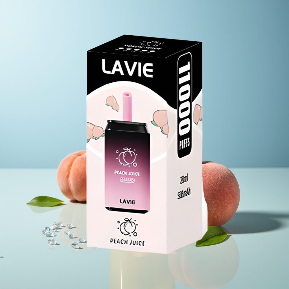 LAVIE Aurora 11000 Пуфове Прасковов Сок 0%/2%/5% Никотин 22ML 650mAh Type C