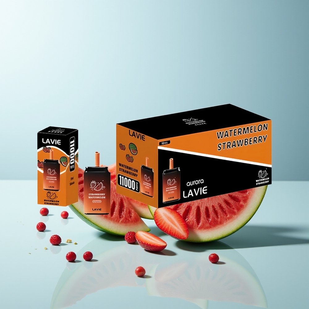 LAVIE Aurora 11000 Пуфове Ягода Диня 22ML 650mAh Type C