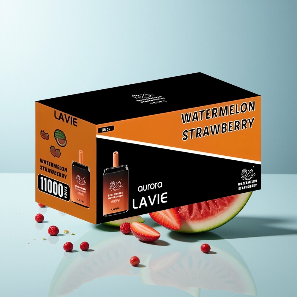 LAVIE Aurora 11000 Пуфове Ягода Диня 22ML 650mAh Type C