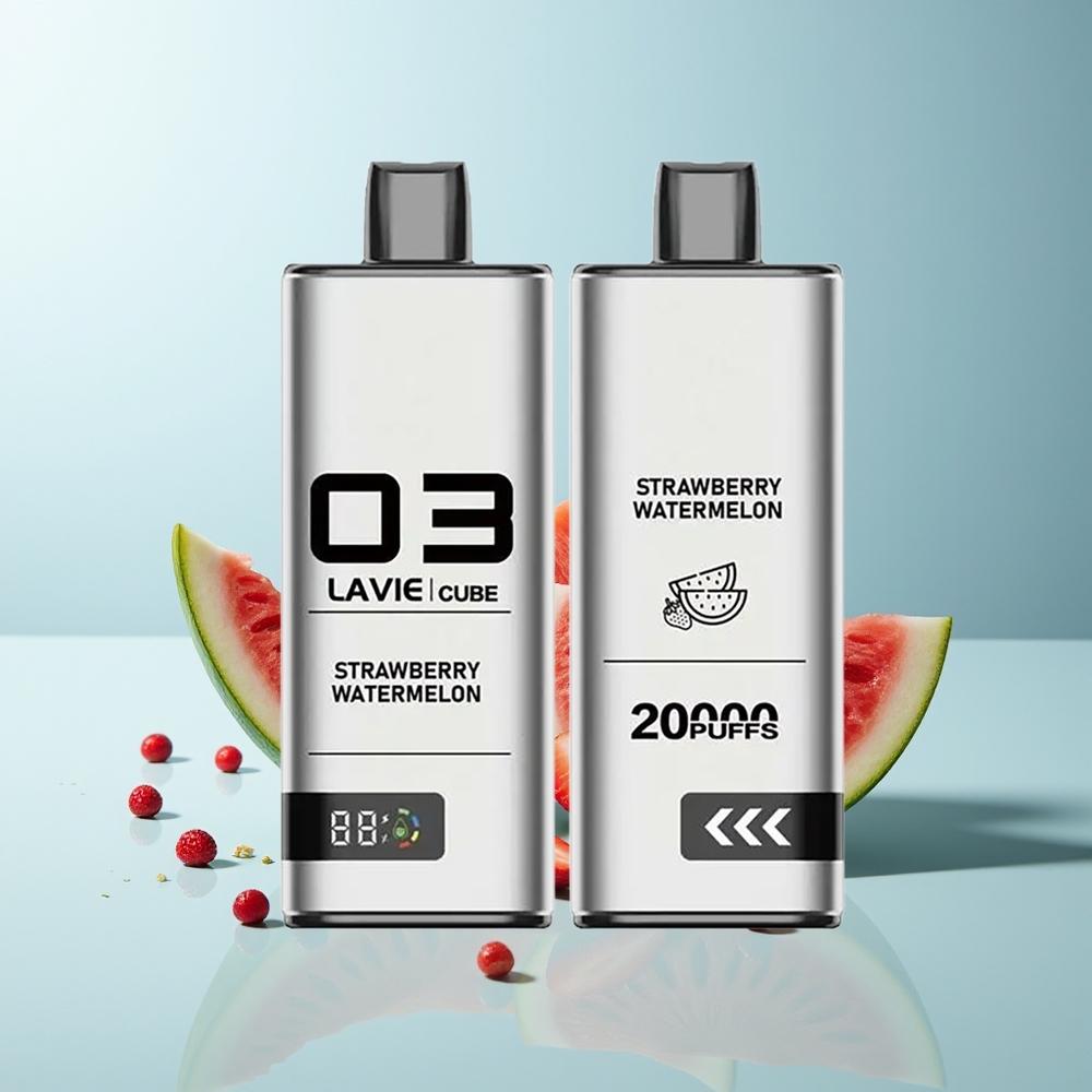 LAVIE Cube 20000 Пуфове Дисапозъбъл Вейп Ягода Диня 28ML 5% Type C