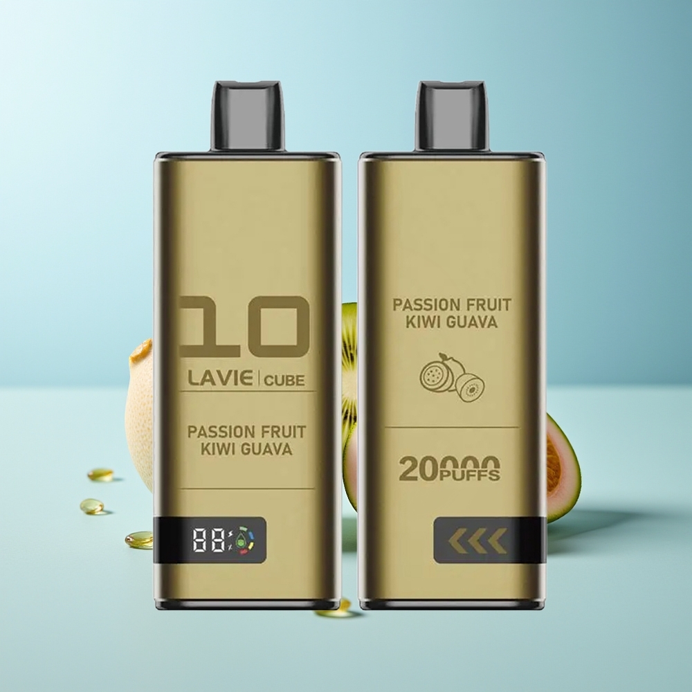 LAVIE Cube 20000 Пуфи Солено Никотин Пасионфрут Киви Гуава 28ML 600mAh Type C