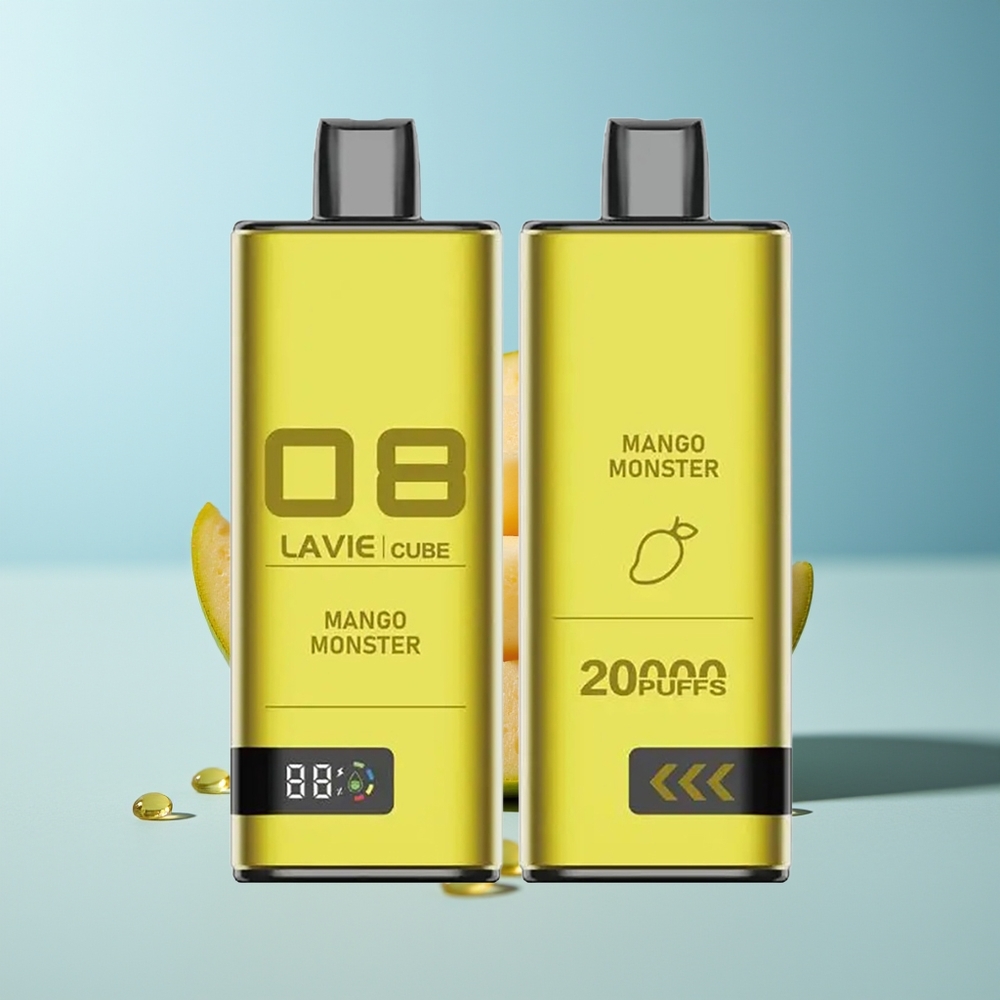 LAVIE Cube 20000 Пуфове Дисапозейбъл Вейп Манго Монстр