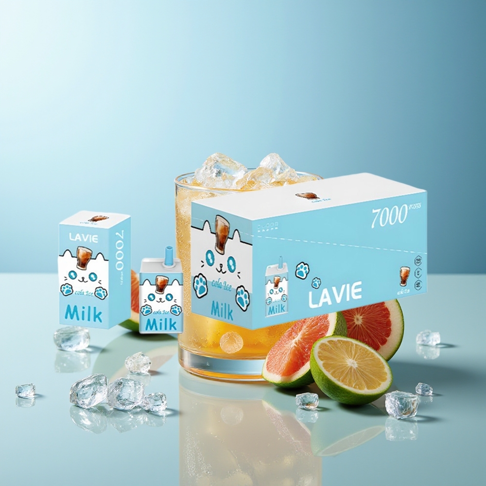 LAVIE Milk 7000 Пуфове Кола Лед 16ML 600mAh Type C