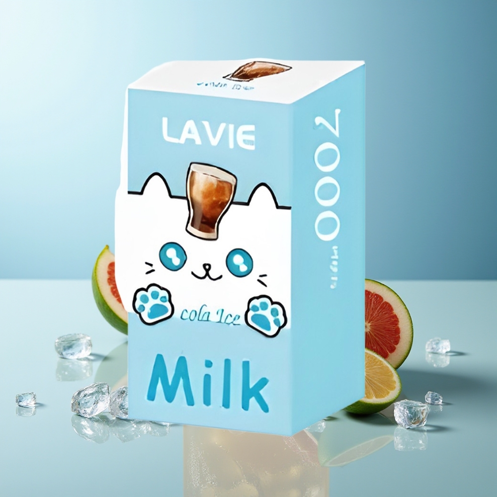 LAVIE Milk 7000 Пуфове Кола Лед 16ML 600mAh Type C