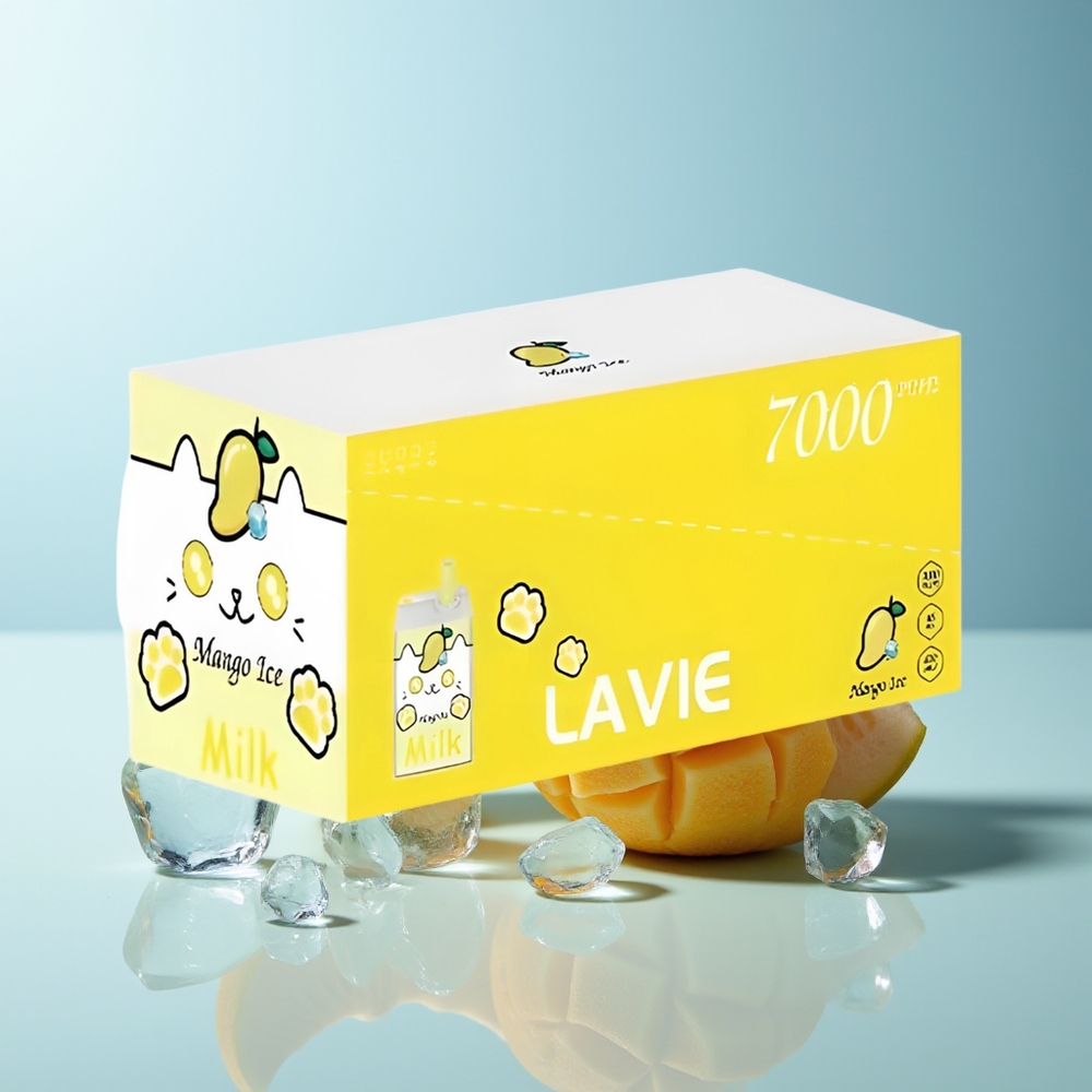 LAVIE Milk 7000 Пуфа Манго Лед 16ML 600mAh Type C