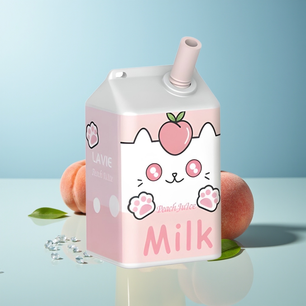 LAVIE Milk 7000 Пуфове Прасковов Сок 16ML 600mAh Type C