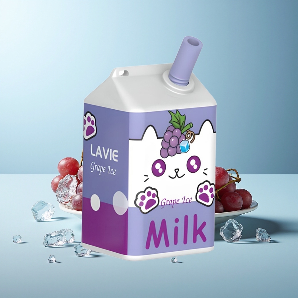 LAVIE Milk 7000 Пуфове Гроздов Лед Rechargeable Type C 16ML 5%