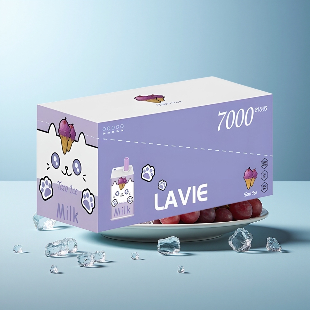 LAVIE Milk 7000 Пуфове Гроздов Лед Rechargeable Type C 16ML 5%
