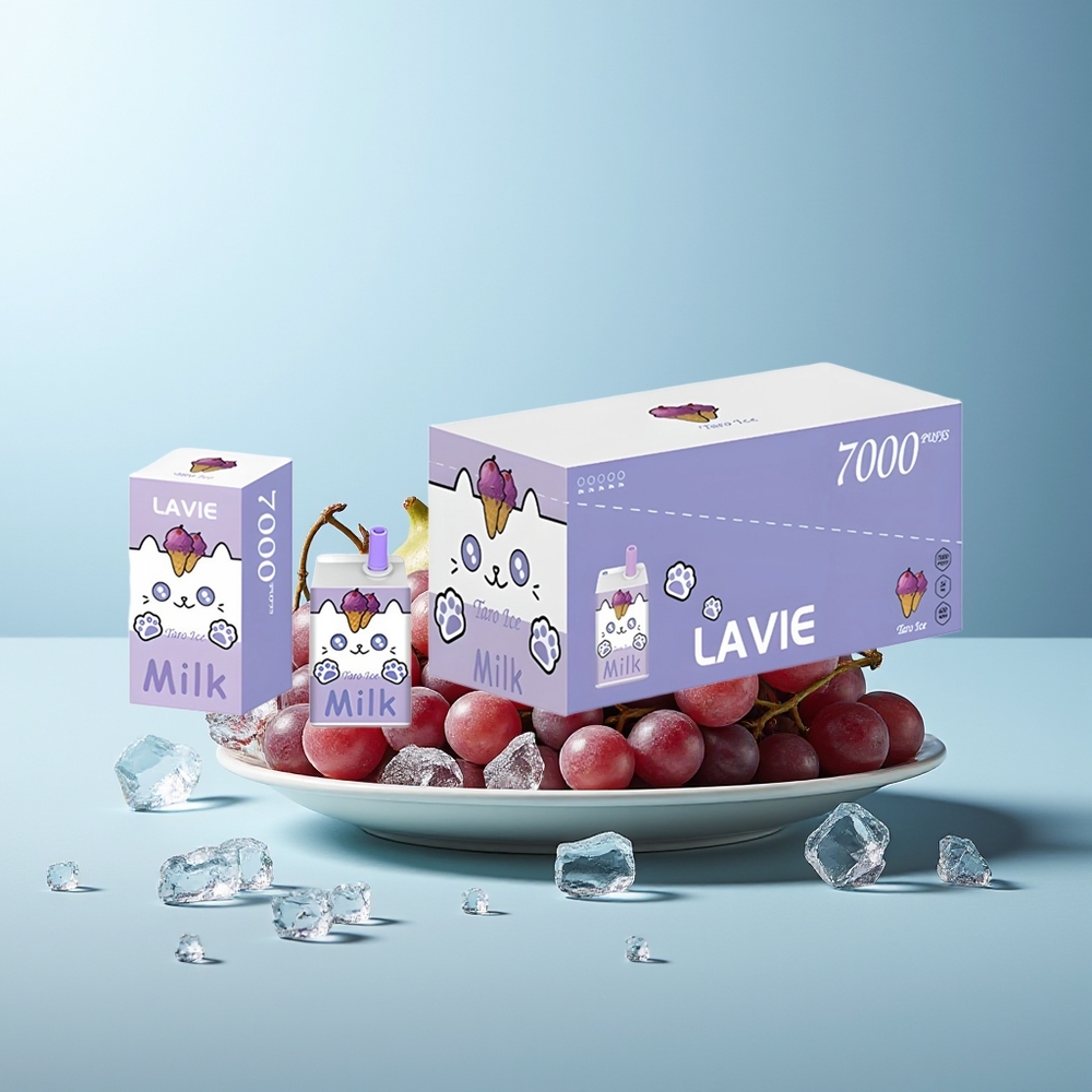 LAVIE Milk 7000 Пуфове Гроздов Лед Rechargeable Type C 16ML 5%