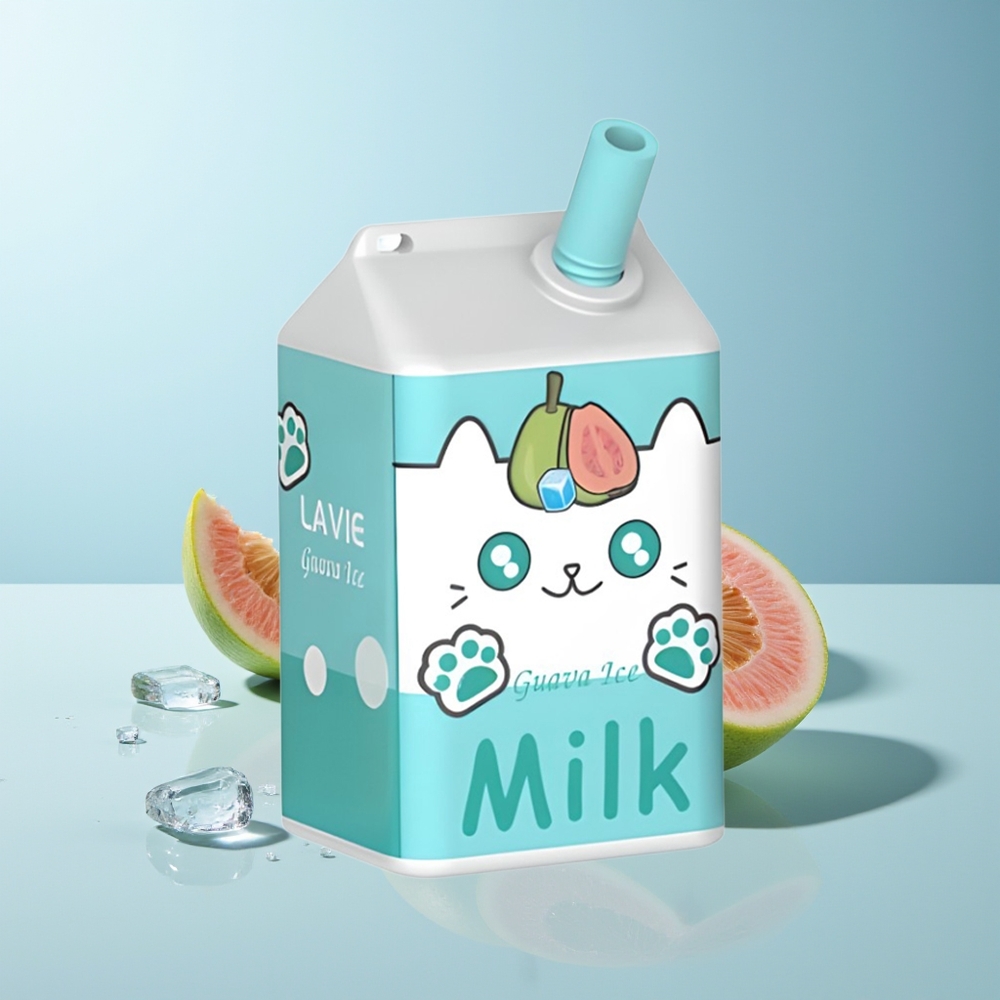 LAVIE Milk 7000 Пуфове Гуава Лед Rechargeable Type C 16ML 600mAh