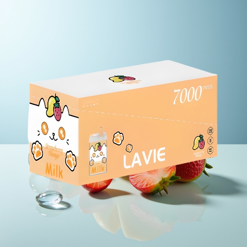 LAVIE Milk 7000 Пуфсa Ягода Манго 0% 16ML 600mAh Type C