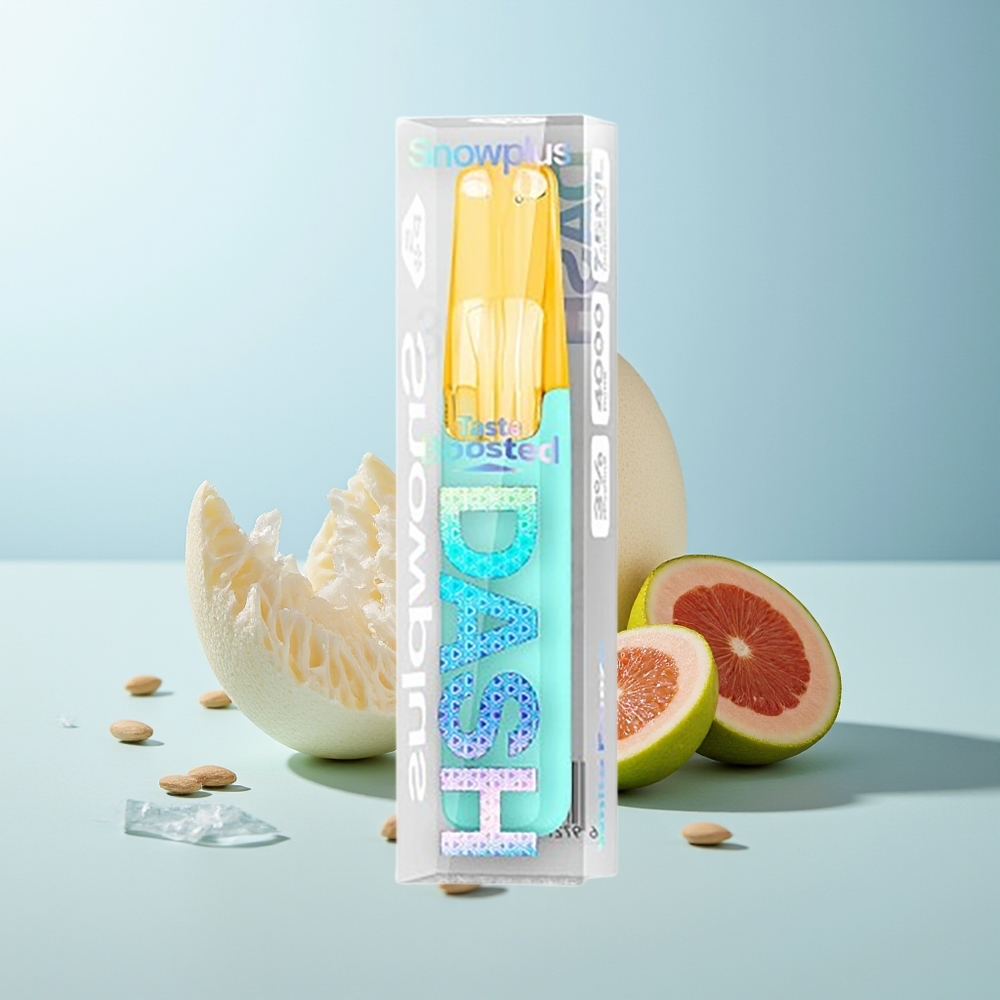 Snowplus Dash 4000 Пуфи Бял Мраз Ceramic 530mAh 7.5ml 3%/5%