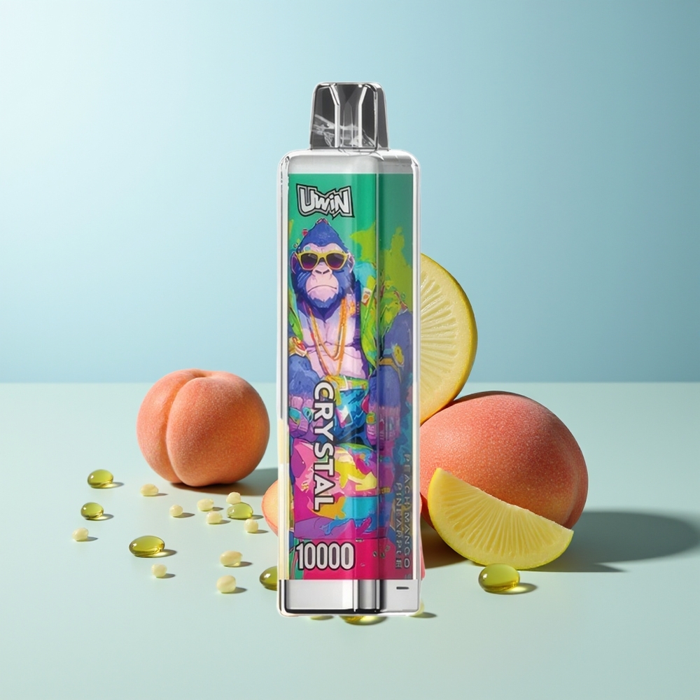 UWIN Crystal 10000 Пуфове Праскова Манго Ананас RGB