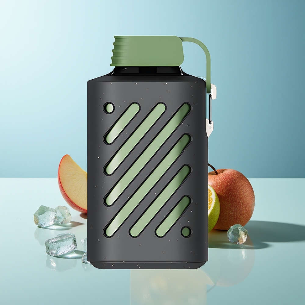 VOZOL GEAR 10000 20 мл Кисел Ябълков Лед PCR Материали 65% VAMT Грижа