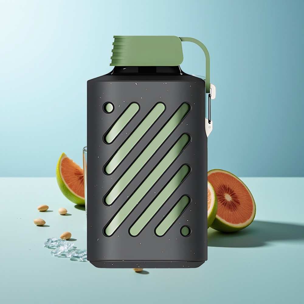 VOZOL GEAR 10000 Пуфове Лъскав Лед 20 мл VAMT Мрежов Намотка 65% PCR