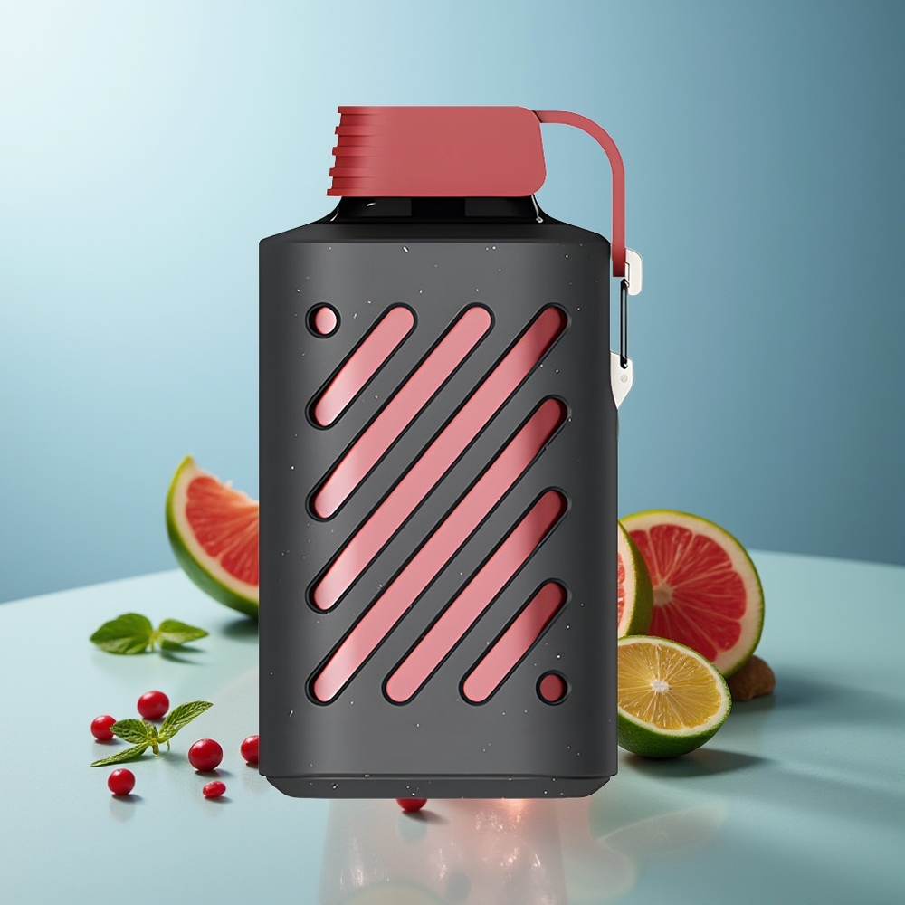 VOZOL GEAR 10000 Пуфове Червено Мохито VAMT мрежов намотка 20 мл течност