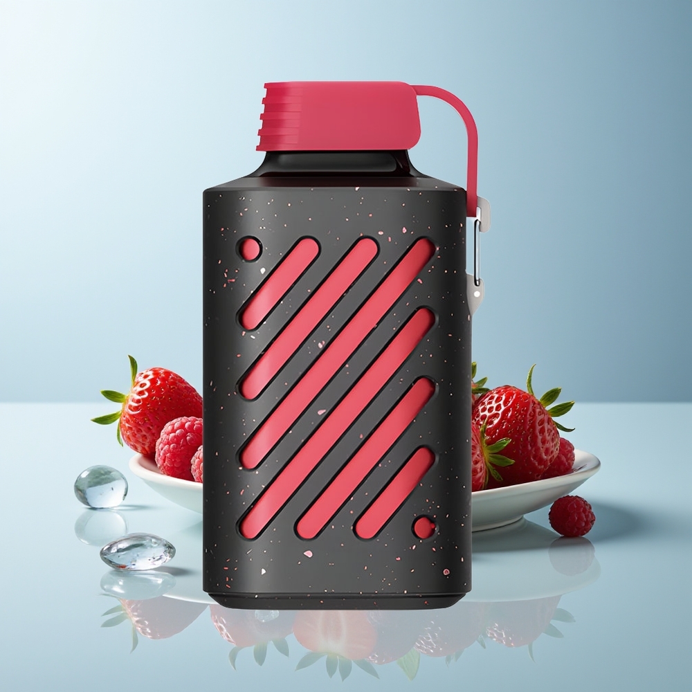 VOZOL GEAR 10000 Пуфове Ягода Малина Възел за Мултифункционалност Защита на Устата Увеличена Капацитет VAMT Мрежа