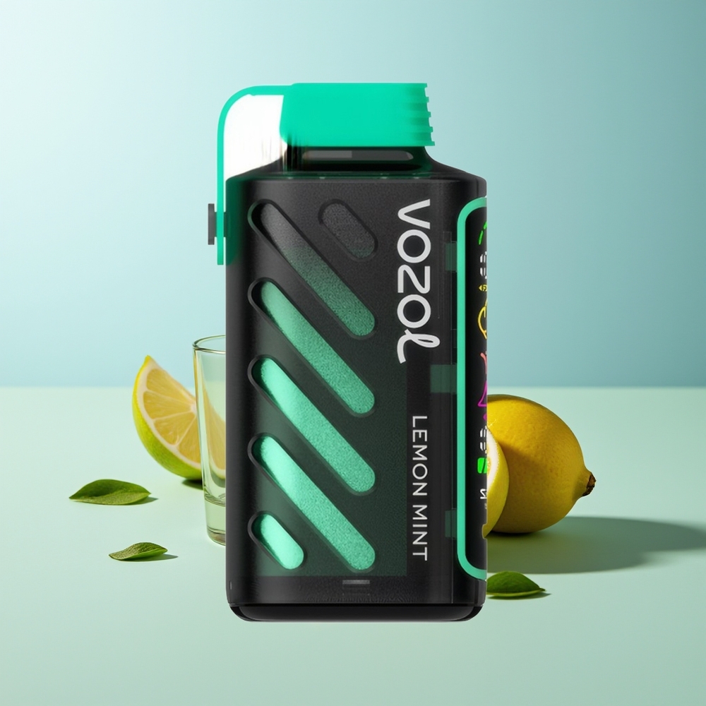 VOZOL Gear Power 20000 Пуфа S.i.L.C. Tech Двойна Мрежа Екран Лимон Мента